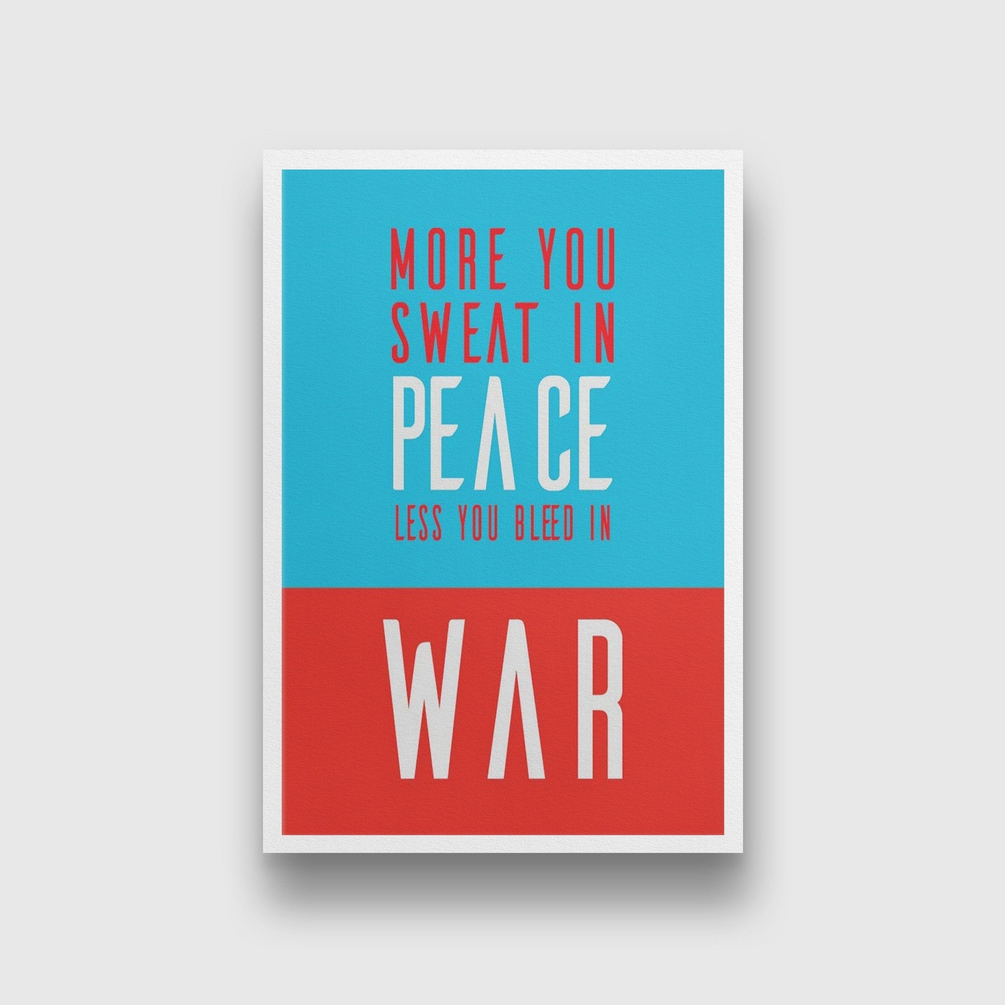 War and peace Art Painting - Meri Deewar