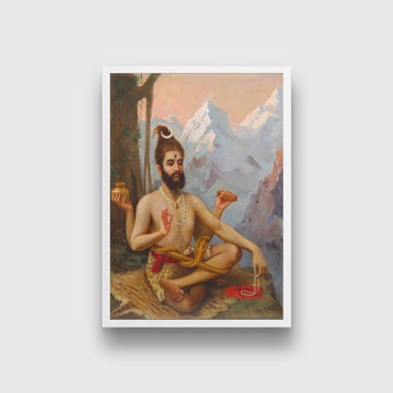 Shiva as Dakshinamurthy Painting