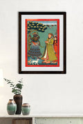 Raja Sidh Sen’s Vision of Savari Durga Painting - Meri Deewar - MeriDeewar