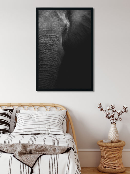 Portrait of an elephant Painting - Meri Deewar