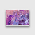Purple Canvas Abstract Painting