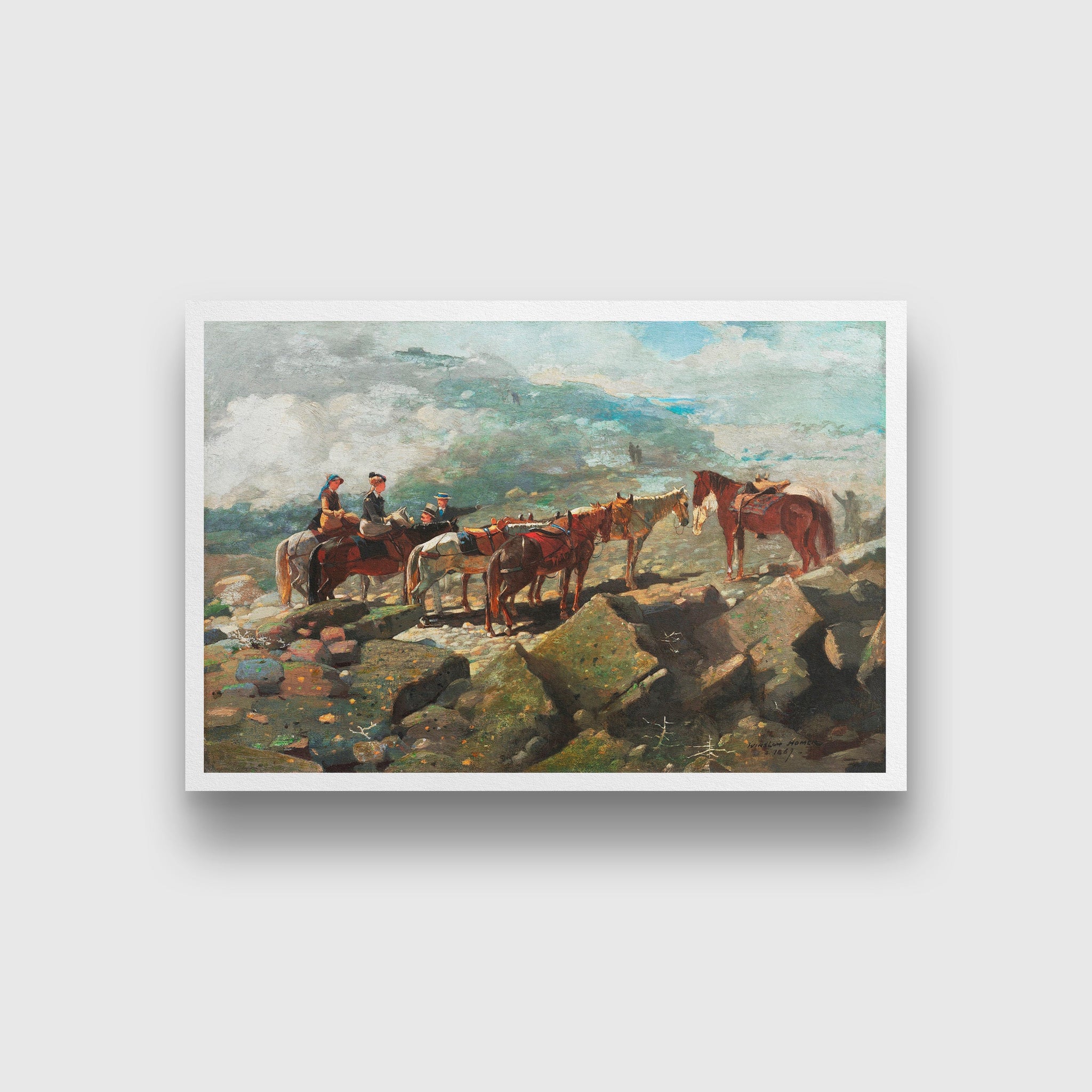 Mount Washington painting - Meri Deewar