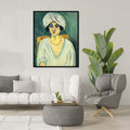 woman in turban lorette Painting - Meri Deewar - MeriDeewar