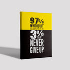 97% Poster Poster A3 / Poster Premium Wall Art Canvas by MeriDeewar