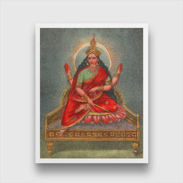 Goddess Bhuvaneshvari Painting