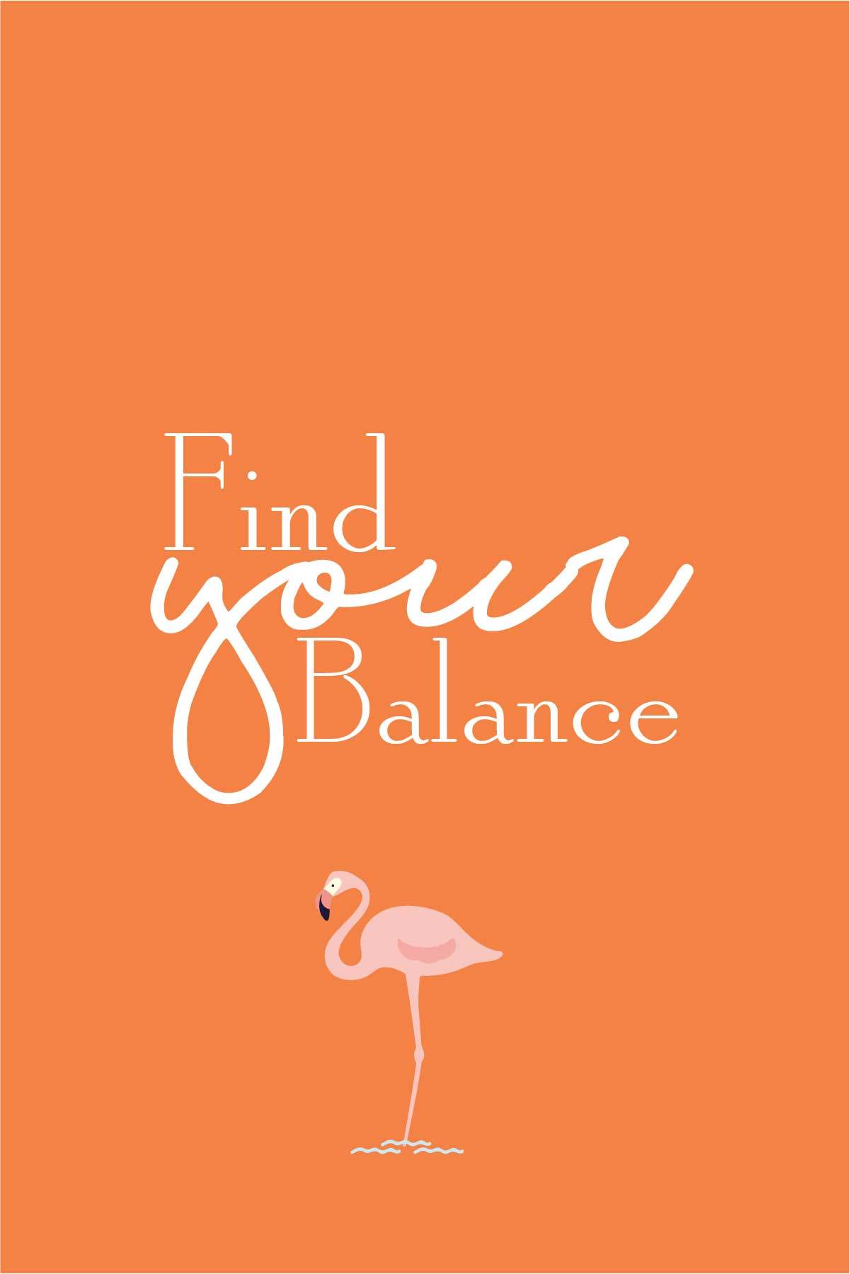 Find Your Balance  _ poster - MeriDeewar