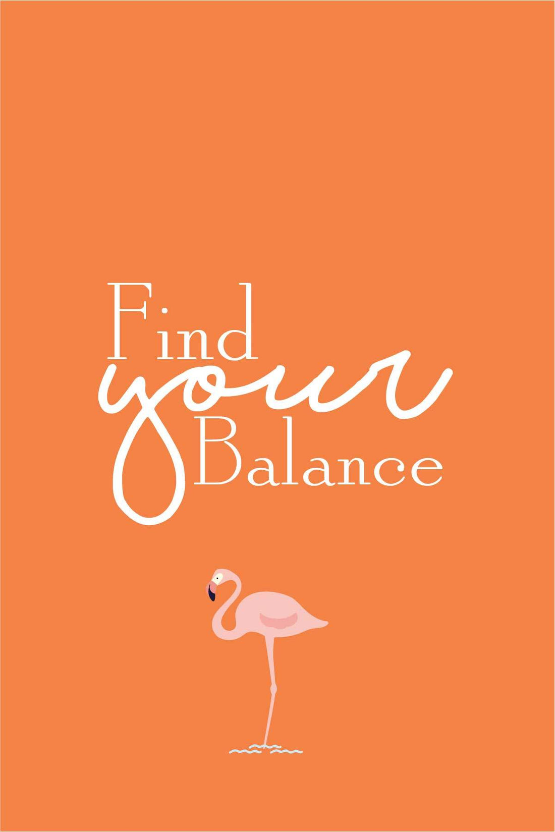 Find Your Balance  _ poster - MeriDeewar