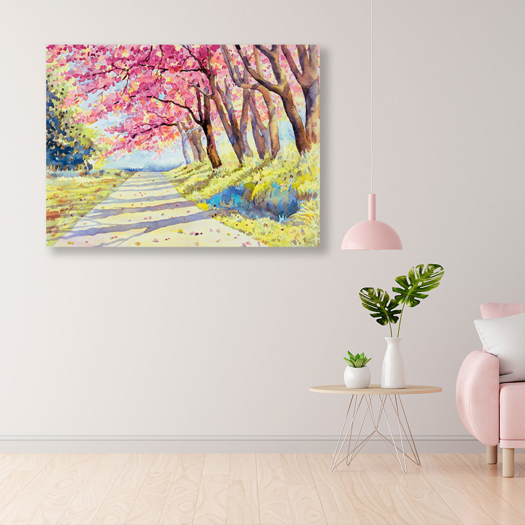 Autumn Atmosphere Painting-Meri Deewar