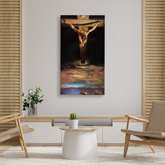 Christ of ST.john of the cross Painting  - Meri Deewar