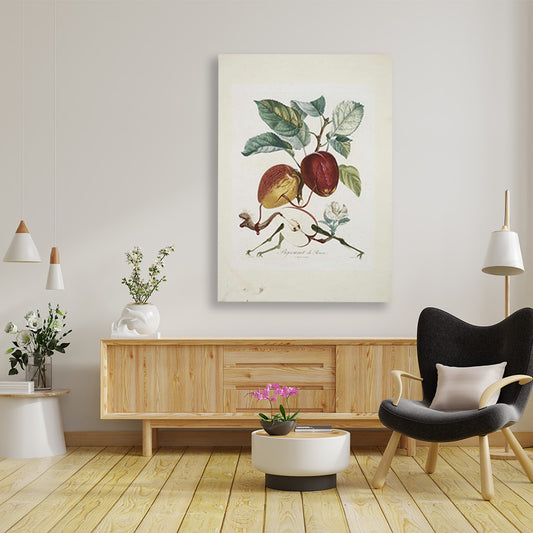 Fruit Series Apple Painting - Meri Deewar