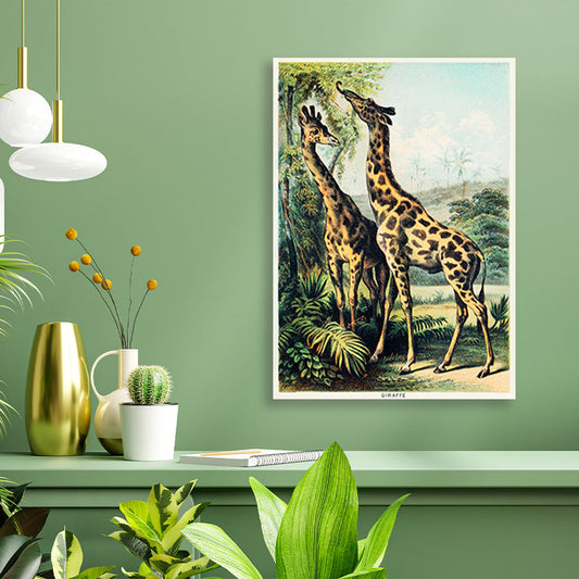 Giraffe - painting