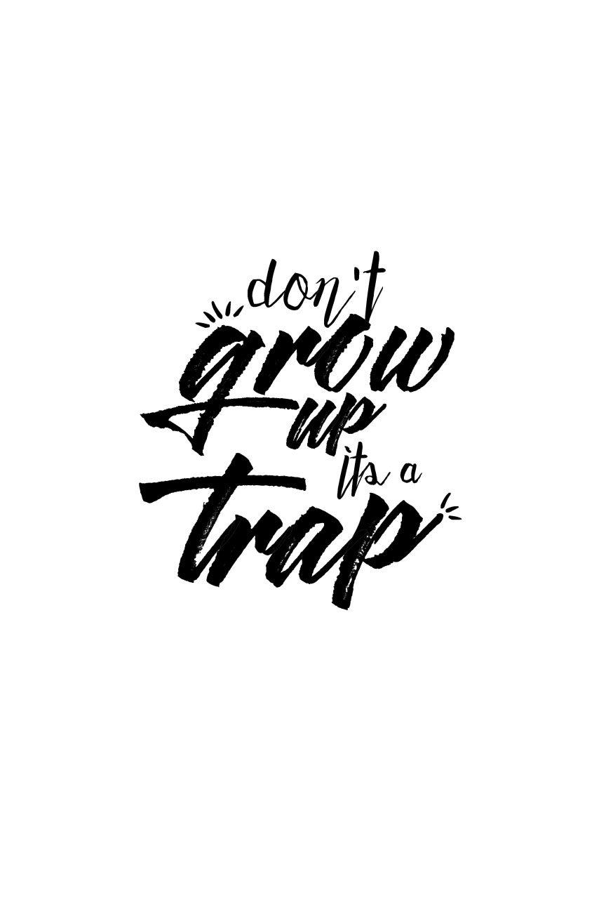 Don't Grow Up_Poster - MeriDeewar