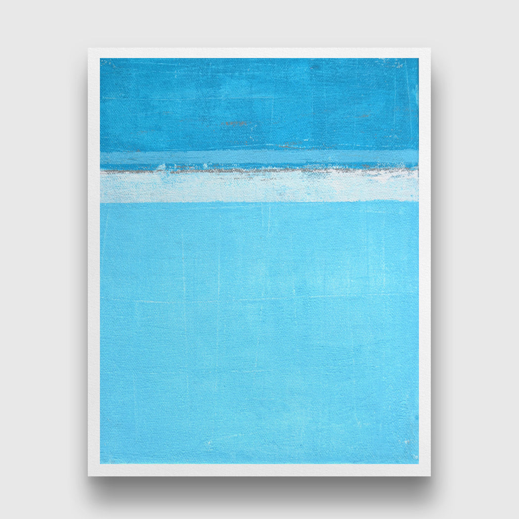 Ocean Blue Abstract Paintings