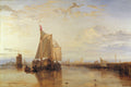 The Dort Packet-Boat from Rotterdam Becalmed Painting - Meri Deewar - MeriDeewar