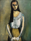 The Italian Woman Painting - Meri Deewar - MeriDeewar