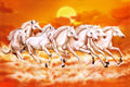 Vastushashtra Serven Horses Painting - Meri Deewar - MeriDeewar