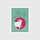 A Beautiful Pichwai Cow Traditional Painting - Meri Deewar 3 : 4.2 Vertical Premium Wall Art Canvas by MeriDeewar