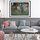 A Group of Dancers Painting - Meri Deewar 4 : 3 Horizontal Premium Wall Art Canvas by MeriDeewar