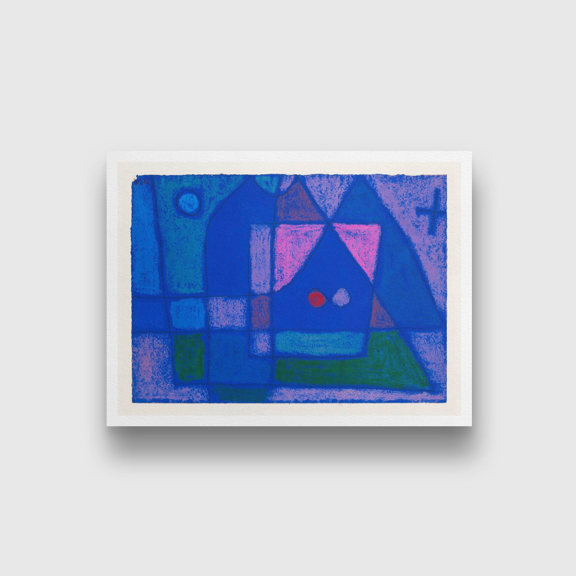 A little room in Venice Painting - Meri Deewar 4 : 3 Horizontal Premium Wall Art Canvas by MeriDeewar