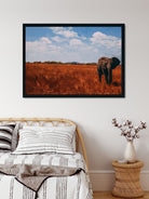 A male Asian elephant Painting - Meri Deewar 3 : 2 Horizontal Premium Wall Art Canvas by MeriDeewar