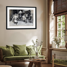A Marriage Procession in India Painting 3 : 2 Horizontal Premium Wall Art Canvas by MeriDeewar