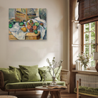 A Table Corner Painting 5 : 4 Horizontal Premium Wall Art Canvas by MeriDeewar