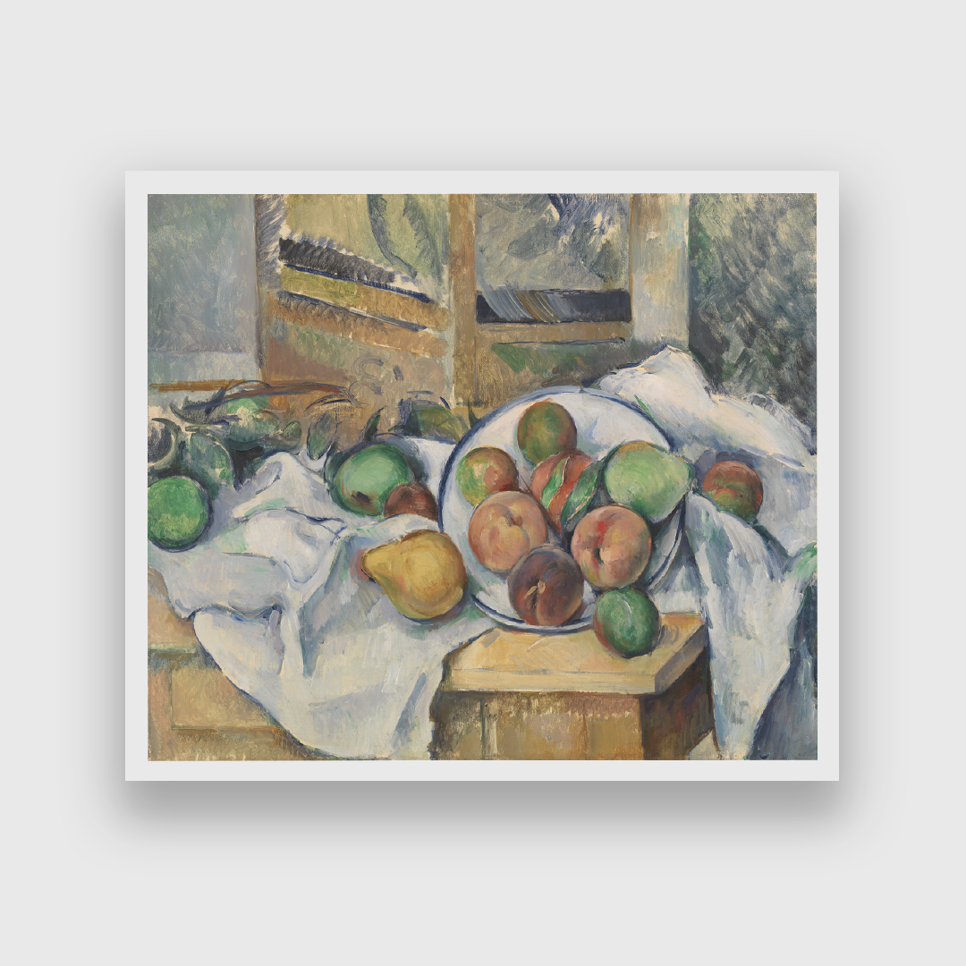 A Table Corner Painting 5 : 4 Horizontal Premium Wall Art Canvas by MeriDeewar