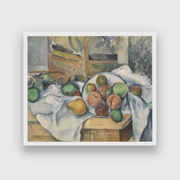 A Table Corner Painting 5 : 4 Horizontal Premium Wall Art Canvas by MeriDeewar