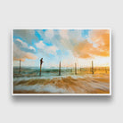 Abstract art Painting - Meri Deewar 3 : 2 Horizontal Premium Wall Art Canvas by MeriDeewar