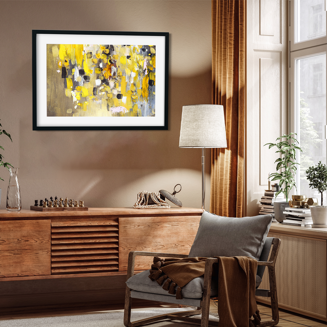Abstract Canvas Wall Painting 3 : 2 Horizontal Premium Wall Art Canvas by MeriDeewar