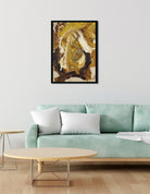 Abstract Composition Painting 2 : 3 Vertical Premium Wall Art Canvas by MeriDeewar