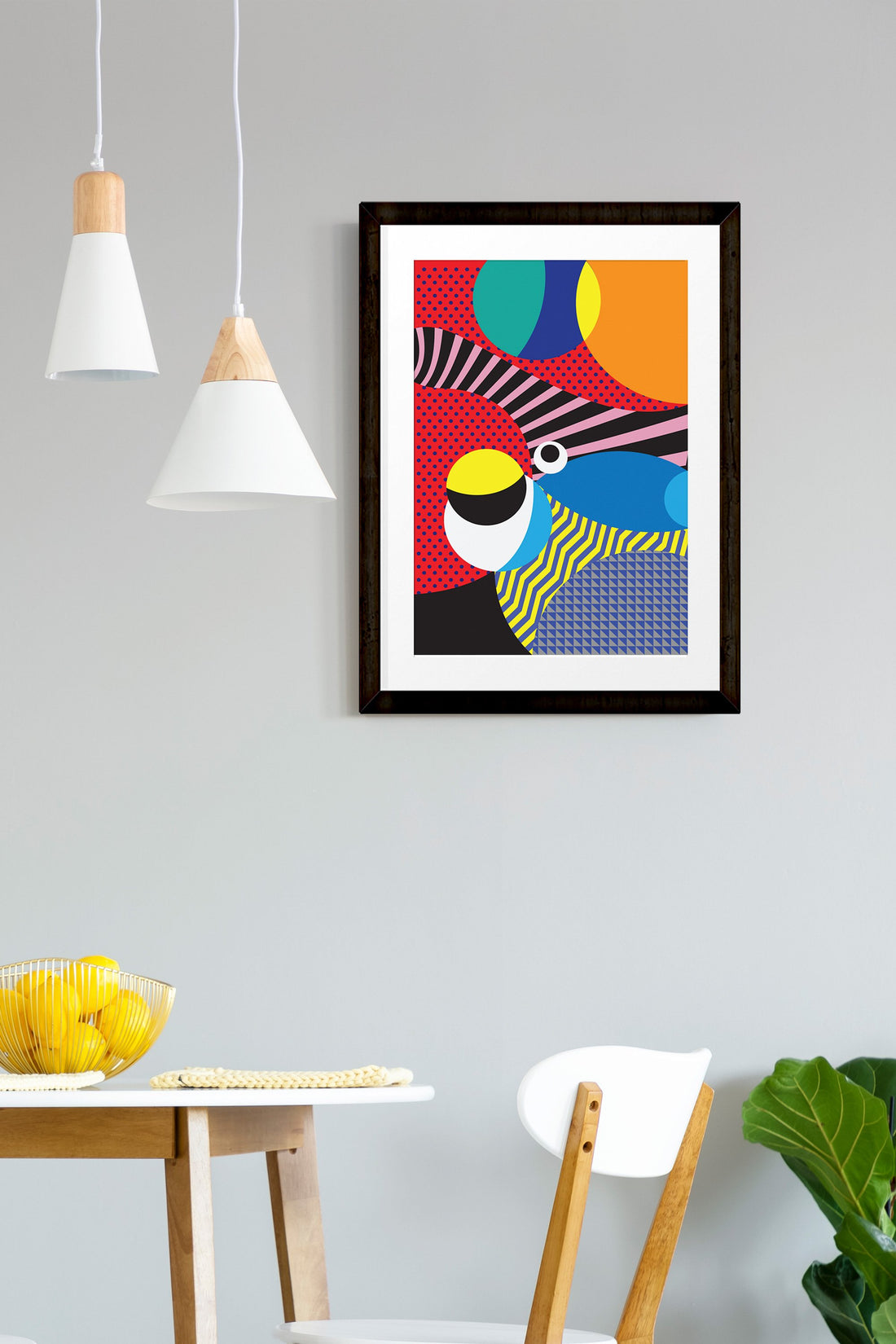 Abstract-design-lll 4 : 3 Horizontal Premium Wall Art Canvas by MeriDeewar
