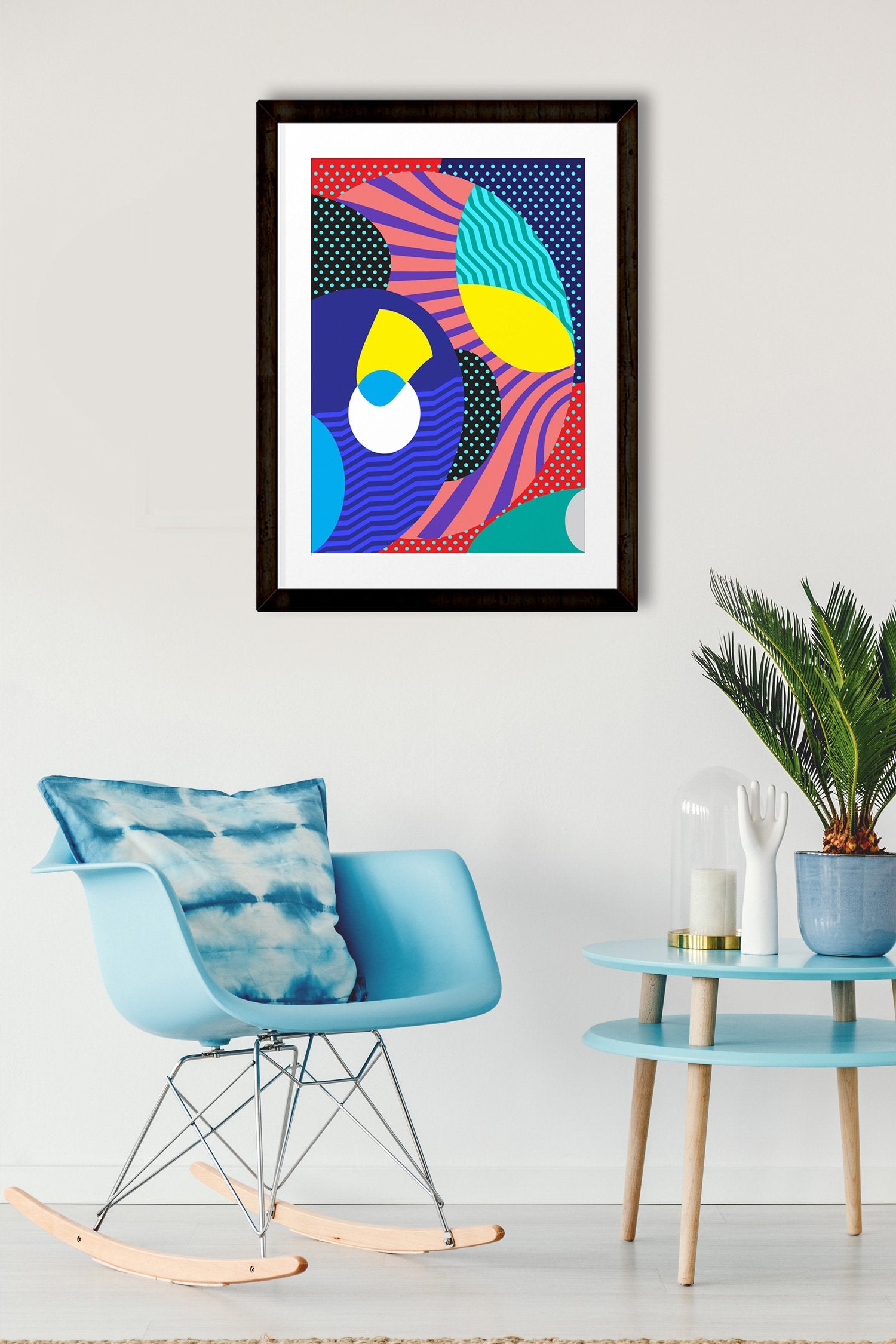 Abstract-design-VI 4 : 3 Horizontal Premium Wall Art Canvas by MeriDeewar