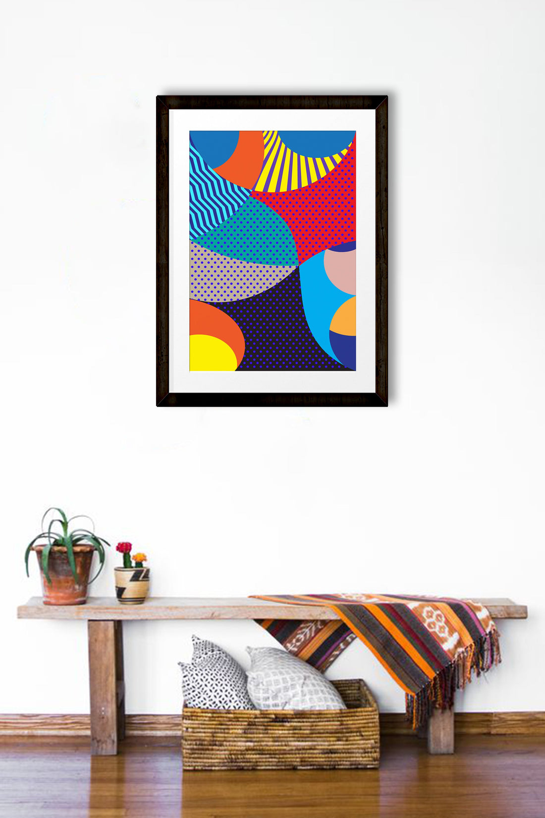 Abstract-design-VII 4 : 3 Horizontal Premium Wall Art Canvas by MeriDeewar