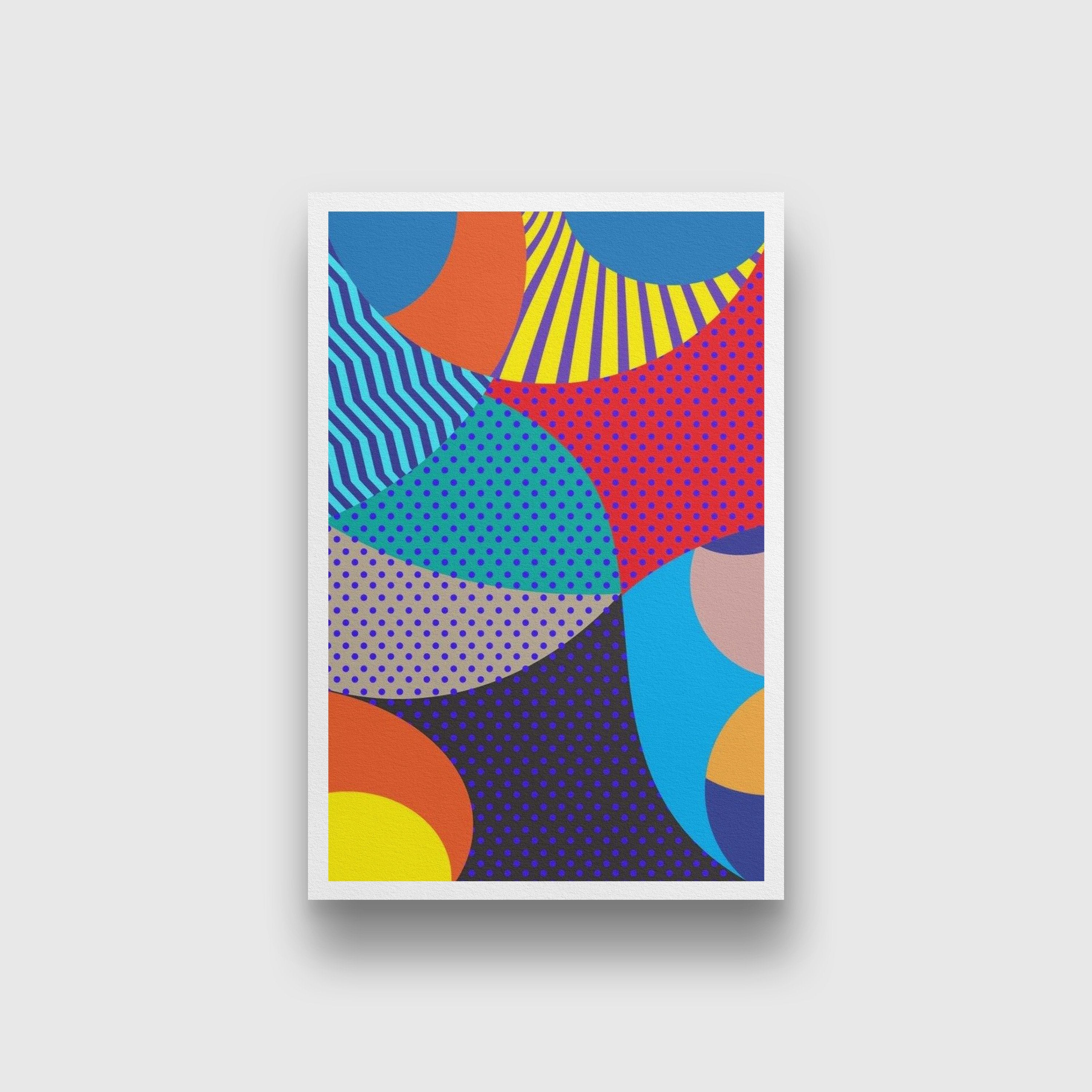 Abstract-design-VII 4 : 3 Horizontal Premium Wall Art Canvas by MeriDeewar