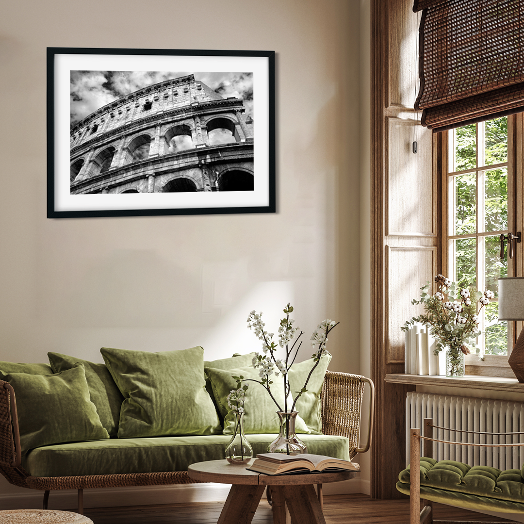 Abstract Exterior Architected Photography Wall Painting 3 : 2 Horizontal Premium Wall Art Canvas by MeriDeewar