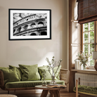 Abstract Exterior Architected Photography Wall Painting 3 : 2 Horizontal Premium Wall Art Canvas by MeriDeewar