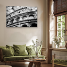 Abstract Exterior Architected Photography Wall Painting 3 : 2 Horizontal Premium Wall Art Canvas by MeriDeewar