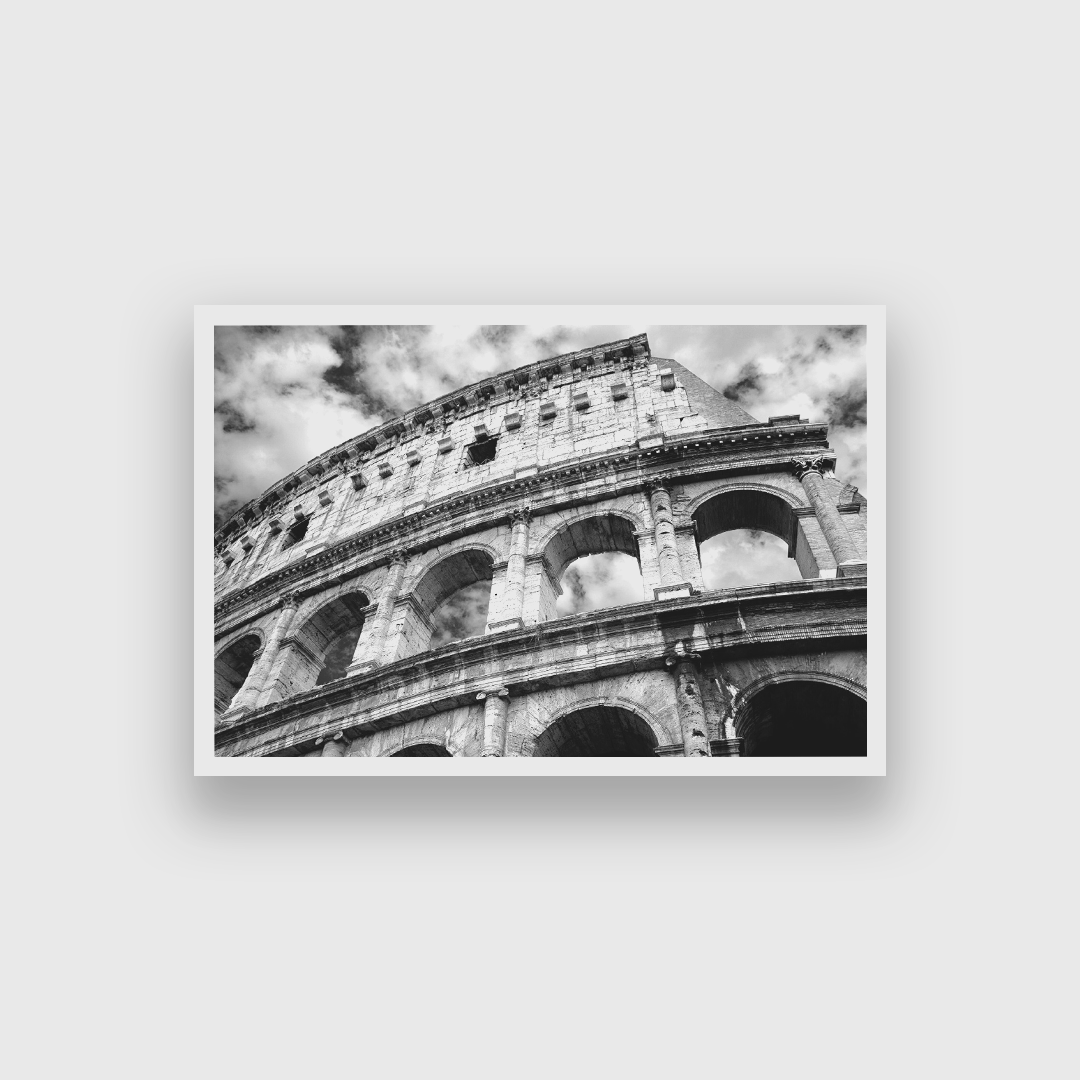 Abstract Exterior Architected Photography Wall Painting 3 : 2 Horizontal Premium Wall Art Canvas by MeriDeewar