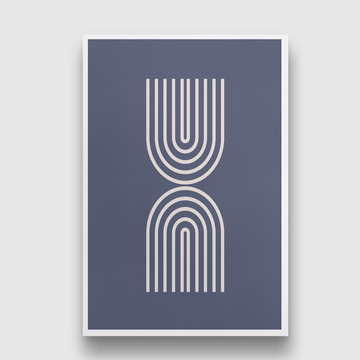 Abstract flow Painting 2 : 3 Vertical Premium Wall Art Canvas by MeriDeewar