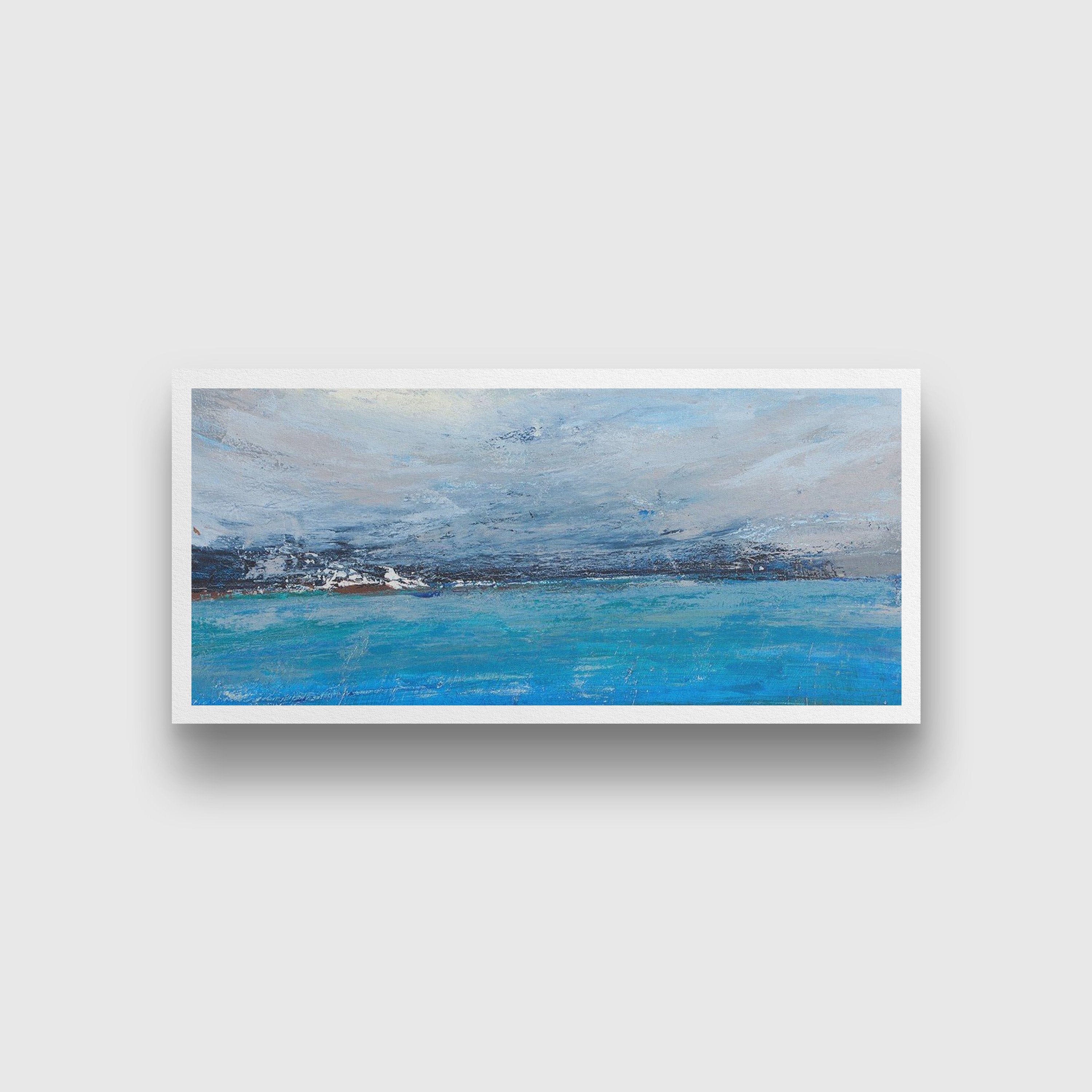 Abstract Painting-Meri Deewar Panorama Paintings Premium Wall Art Canvas by MeriDeewar