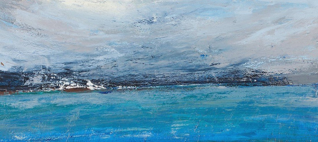 Abstract Painting-Meri Deewar Panorama Paintings Premium Wall Art Canvas by MeriDeewar