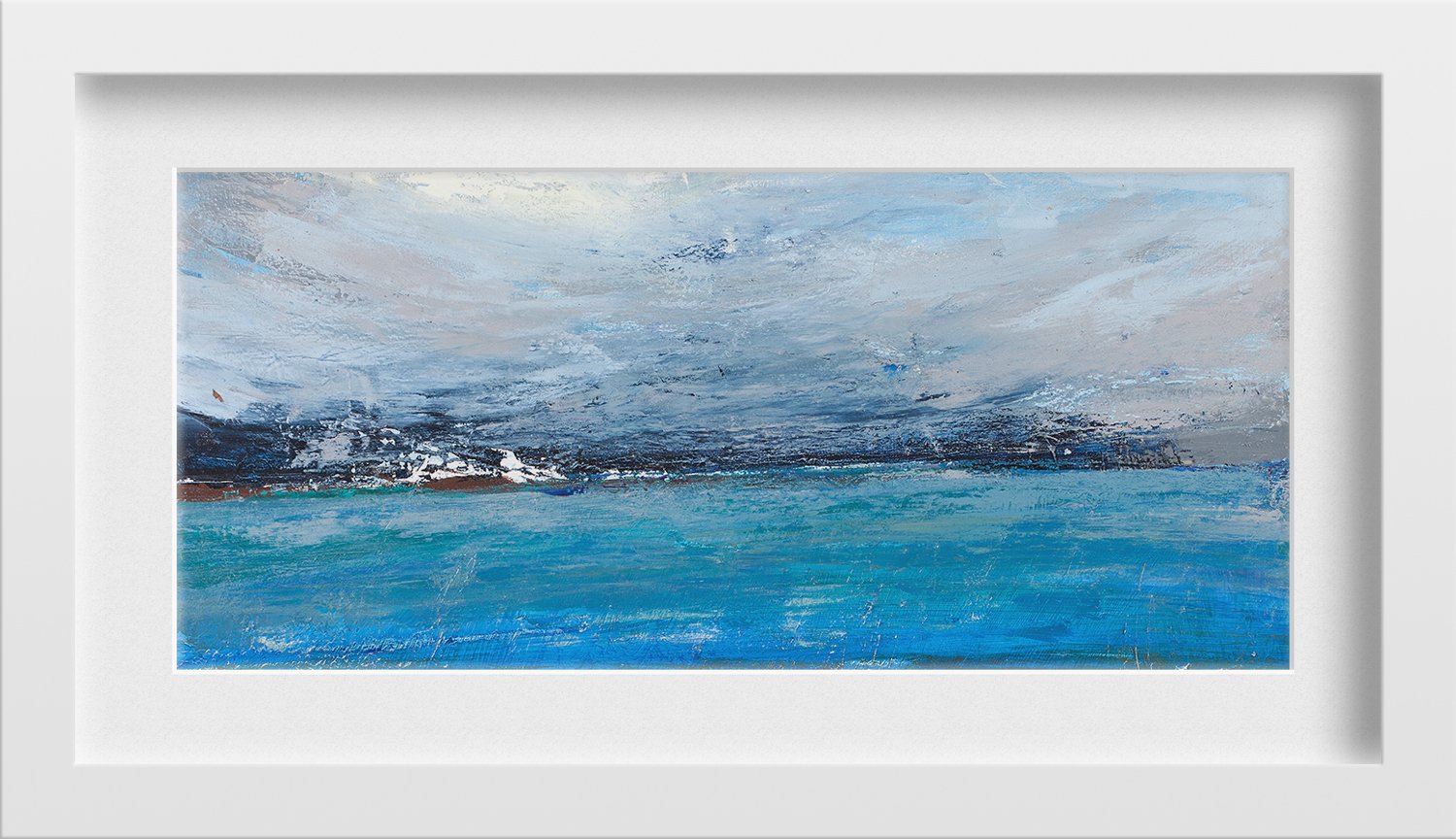 Abstract Painting-Meri Deewar Panorama Paintings Premium Wall Art Canvas by MeriDeewar