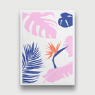 Abstract plants Art Print Painting 3 : 4.2 Vertical Premium Wall Art Canvas by MeriDeewar