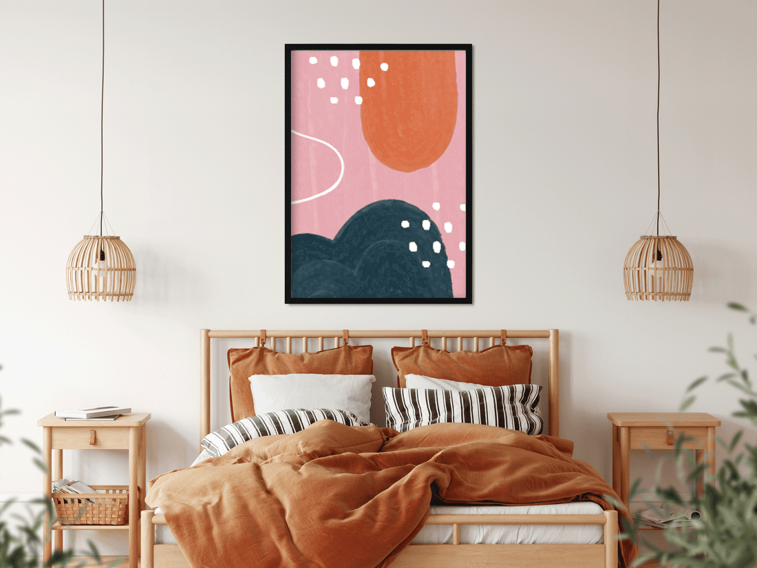 Abstract watercolor shape cover Painting 3 : 4.2 Vertical Premium Wall Art Canvas by MeriDeewar