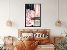 Abstract watercolor shape covers painting 3 : 4.2 Vertical Premium Wall Art Canvas by MeriDeewar