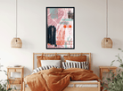 Abstract watercolor shapes painting 3 : 4.2 Vertical Premium Wall Art Canvas by MeriDeewar