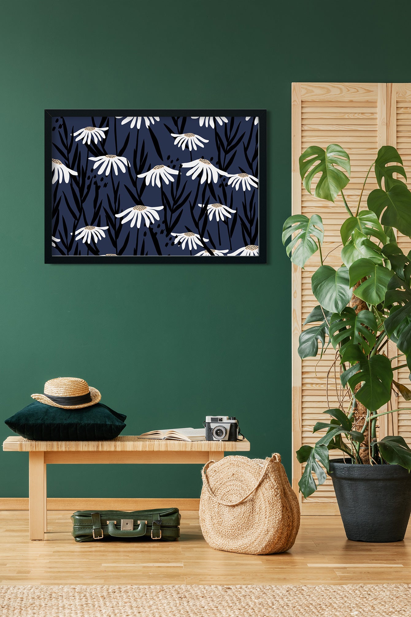 Aesthetic Pattern Painting 3 : 2 Horizontal Premium Wall Art Canvas by MeriDeewar