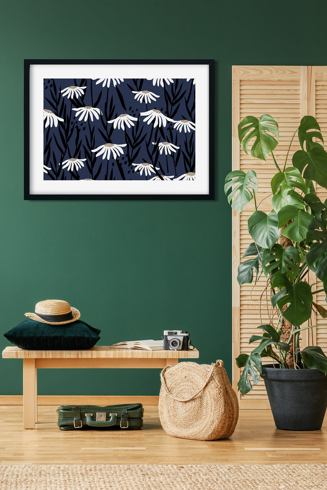 Aesthetic Pattern Painting 3 : 2 Horizontal Premium Wall Art Canvas by MeriDeewar