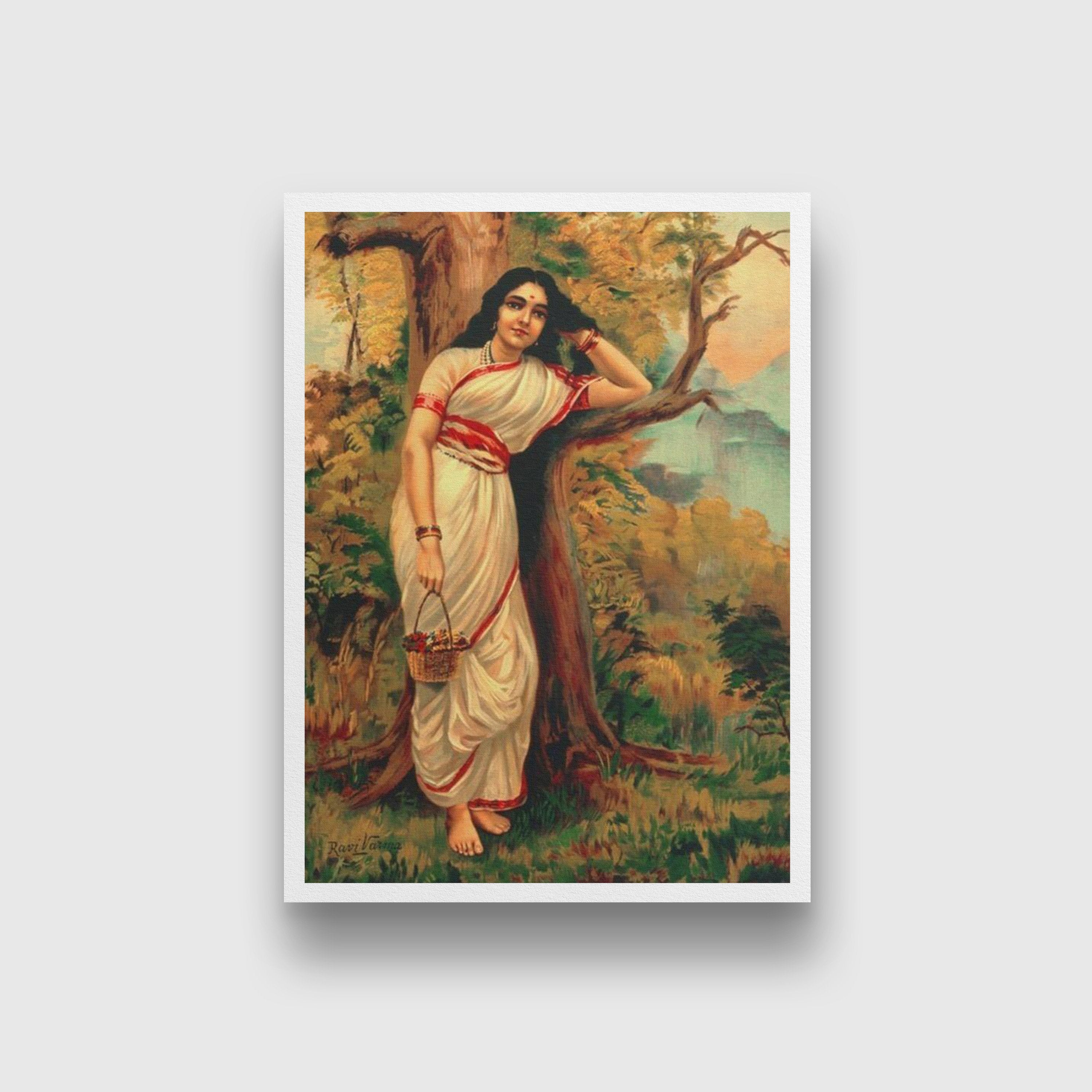 Ahalya Painting - Meri Deewar 3 : 4.2 Vertical Premium Wall Art Canvas by MeriDeewar